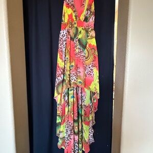 Vibrant Multicolor Maxi Dress